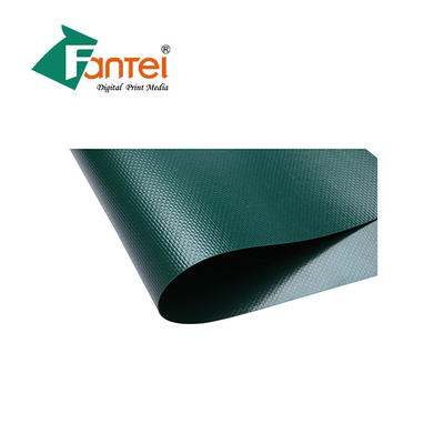 ISO PVC Coated Tarpaulin , Anti Static Polyester Coated Fabric